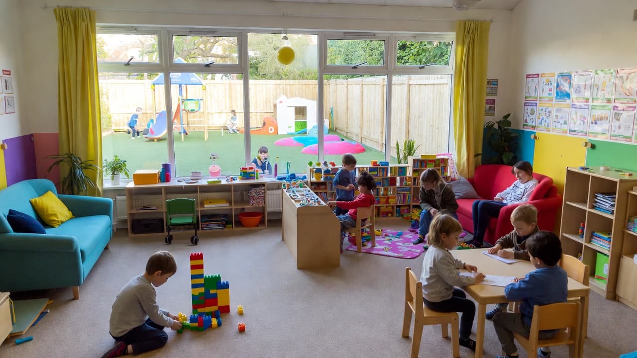 Day nursery cleaning service in London